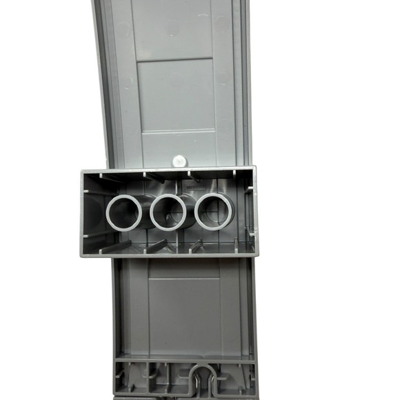 LEGO Duplo Train Track 4 Middle & End Bridge Pieces Dark Bluish Gray 35136 35138 - Picture 4 of 10